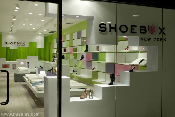 纽约市Shoebox鞋店设计