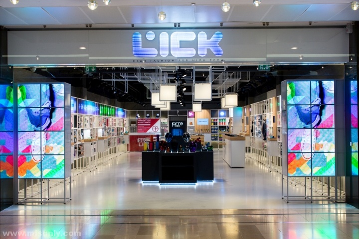 法国巴黎–Lick手机店设计