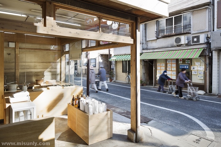 日本东京okomeya米店设计